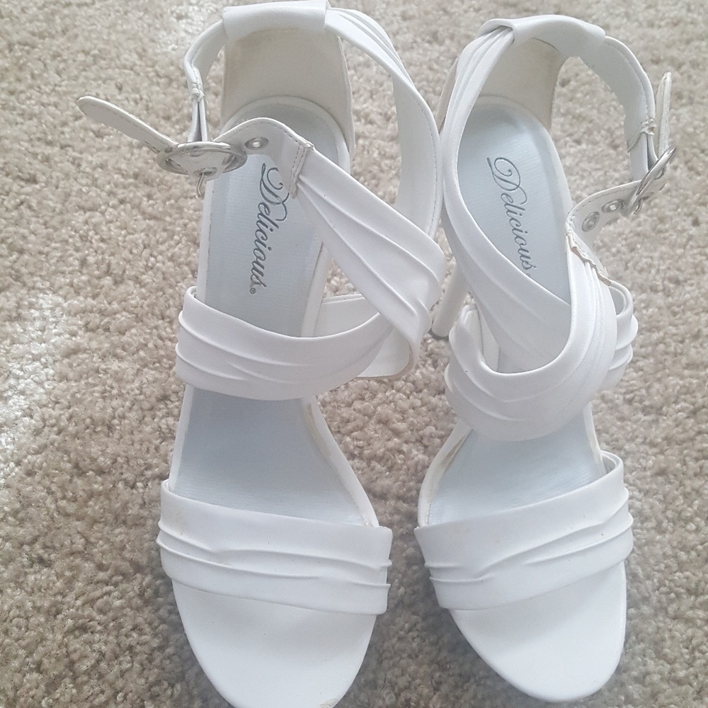 white heels